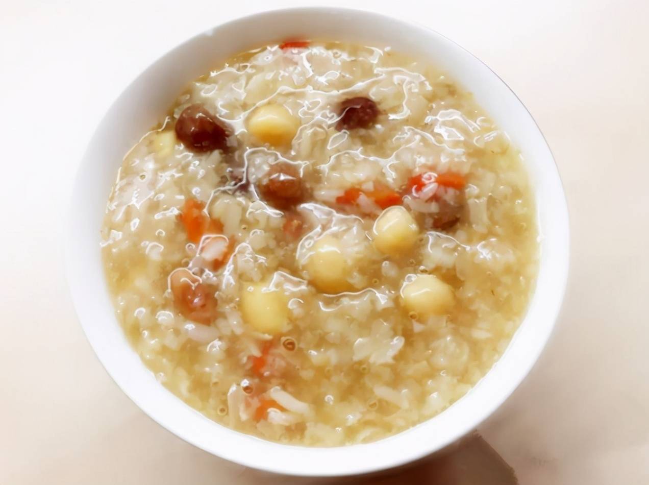 牛奶栗子燕麦粥的8步制作方法